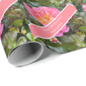 35周年記念結婚サンゴバラ ラッピングペーパー (ロールコーナー)