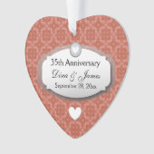 35周年記念結婚サンゴZ22 オーナメント (正面)