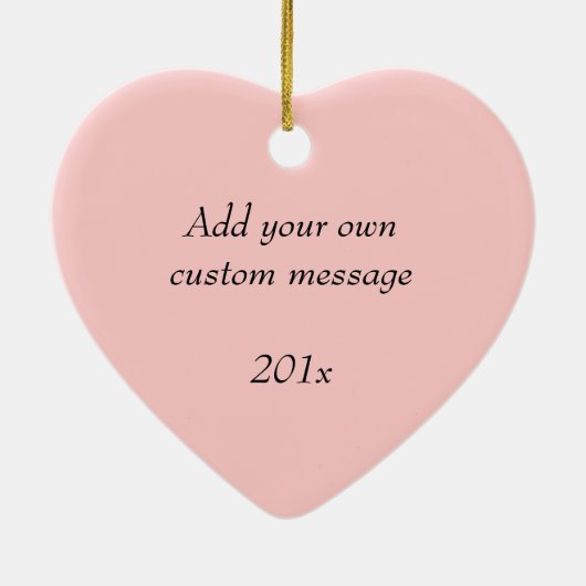 35周年記念結婚写真 セラミックオーナメント (裏面)