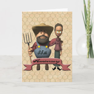 35周年記念結婚贈り カード