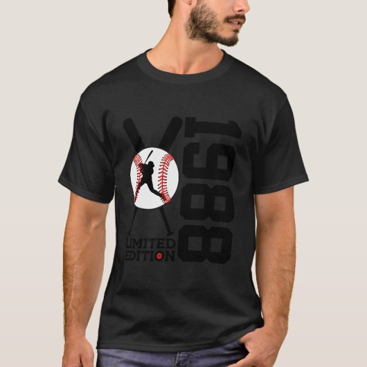 35周年記念　1988年野球 Tシャツ (正面)