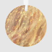 35周年記結婚念金ゴールドパーティー灯 オーナメント (裏面)