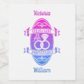 35年伝統的サンゴ235周年 ワインラベル (シングルラベル)