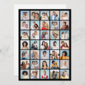 35枚のフォトコラージュを作成 (正面/裏面)