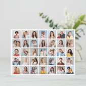 35枚のフォトコラージュを作成 カード (スタンド正面)