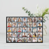 35枚のフォトコラージュを作成 カード (スタンド正面)