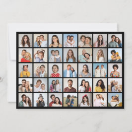 35枚のフォトコラージュを作成 カード
