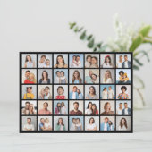 35枚のフォトコラージュを作成 カード (スタンド正面)