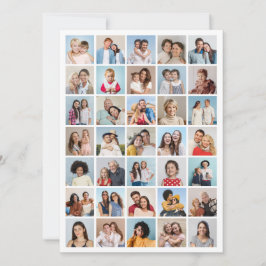 35枚のフォトコラージュを作成 カード