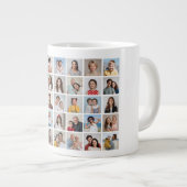 35枚のフォトコラージュを作成 ジャンボコーヒーマグカップ (正面右)