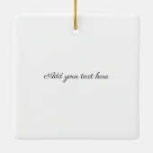 35枚のフォトコラージュを作成 セラミックオーナメント (裏面)