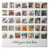 35枚のフォトコラージュを作成 タイル (正面)