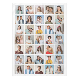 35枚のフォトコラージュを作成 テーブルクロス