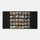 35枚のフォトコラージュを作成 デスクマット (正面)