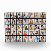 35枚のフォトコラージュを作成 フォトブロック (正面)