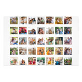 35枚のフォトコラージュを作成 フォトプリント (正面)