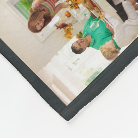 35枚のフォトコラージュを作成 フリースブランケット (角)