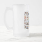 35枚のフォトコラージュを作成 フロストグラスビールジョッキ (左)