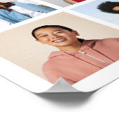 35枚のフォトコラージュを作成 ポスター (角)