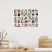 35枚のフォトコラージュを作成 ポスター (キッチン)