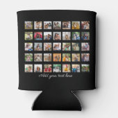 35枚のフォトコラージュを作成 缶クーラー (裏面)