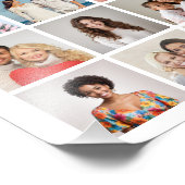 35枚のフォトコラージュ写真の拡大を作成 フォトプリント            (角)