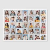 35枚のフォトコラージュ磁気カードを作成 (正面)