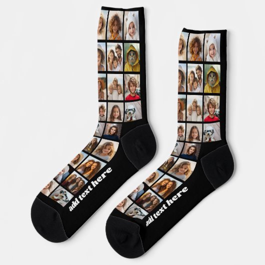 35枚の写真 – 1本の線の文字 ソックス (左)