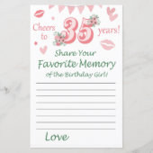 35歳の誕生日お気に入りの誕生日ギルの記憶 (正面)