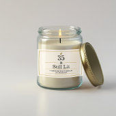 35歳の誕生日ギフトろうそく包みステッおもしろいカー 長方形シール