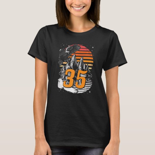 35歳35誕生日1 Tシャツ (正面)