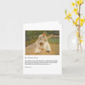 35母かわいらしの日用カードに良い カード (黄色い花)