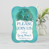 35番目の誕生日招待状 招待状 (スタンド正面)