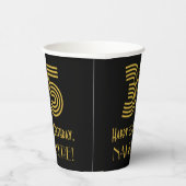 35番目の誕生日:インスパイアアールデコ「35」の検索と名前 紙コップ (右)