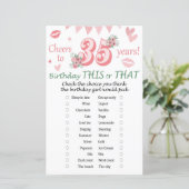 35誕生日このゲームまたはゲーム (スタンド正面)