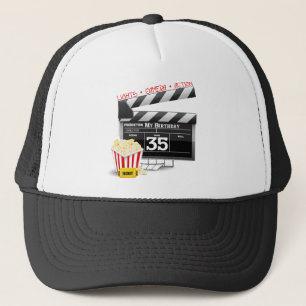 35誕生日ハリウッド映画パーティー キャップ