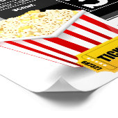 35誕生日ハリウッド映画パーティー ポスター (角)