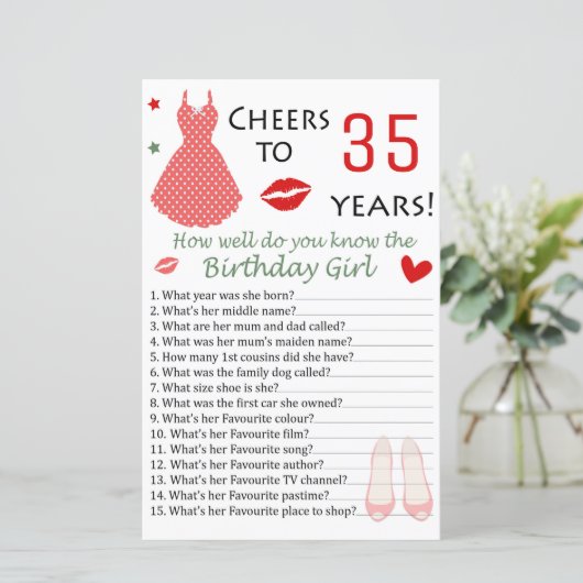 35誕生日誕生日をどれだけ知っているか (スタンド正面)