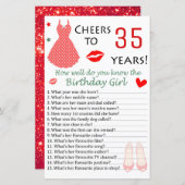 35誕生日誕生日をどれだけ知っているか (正面/裏面)
