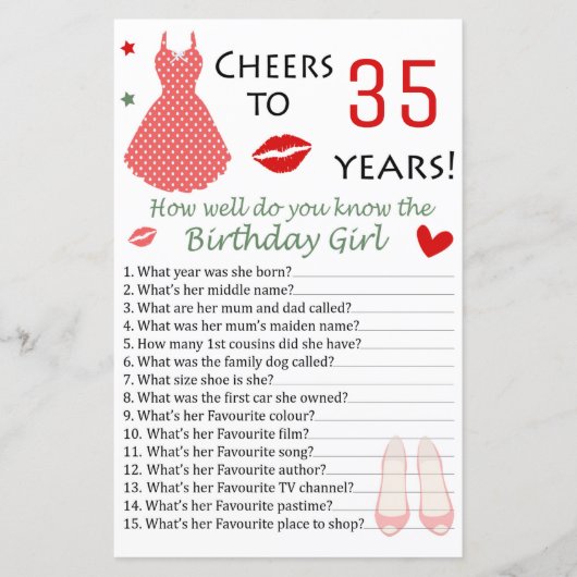 35誕生日誕生日をどれだけ知っているか (正面)