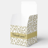 35誕生日金ゴールド/白コラージパターン フェイバーボックス (オープン)