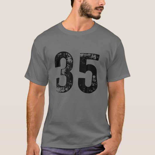 35誕生日35年35号 Tシャツ (正面)