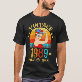 35誕生日35歳、女性のための1989 Tシャツ
