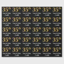 35誕生日:エレガント豪華なフェイク金ゴールドルック#