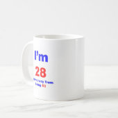 35誕生日 コーヒーマグカップ (正面左)