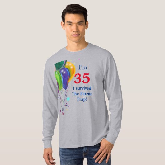 35誕生日 Tシャツ (正面フル)