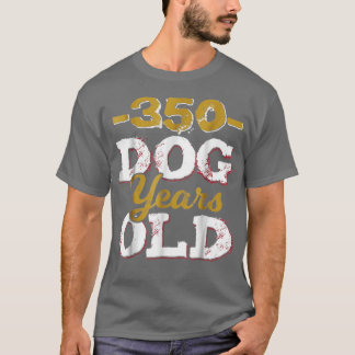 350犬歳50おもしろい歳誕生日Gagギフト Tシャツ