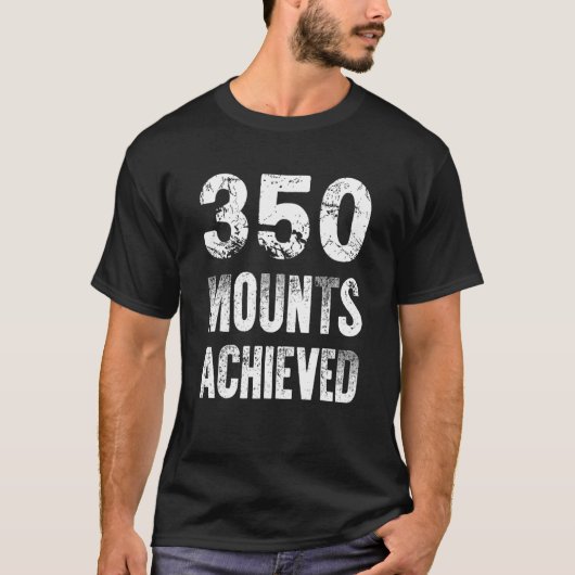 350種類の乗り物ゲットしたMMOゲームプレイヤー Tシャツ (正面)