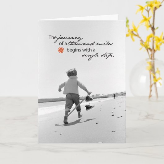 3509 Journey of Thousand Milesサポート カード (黄色い花)