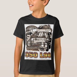 350 L98コルベットエンジン Tシャツ